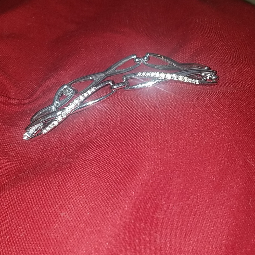 Swarovski Crystal Infinity Bracelet w/ Extender